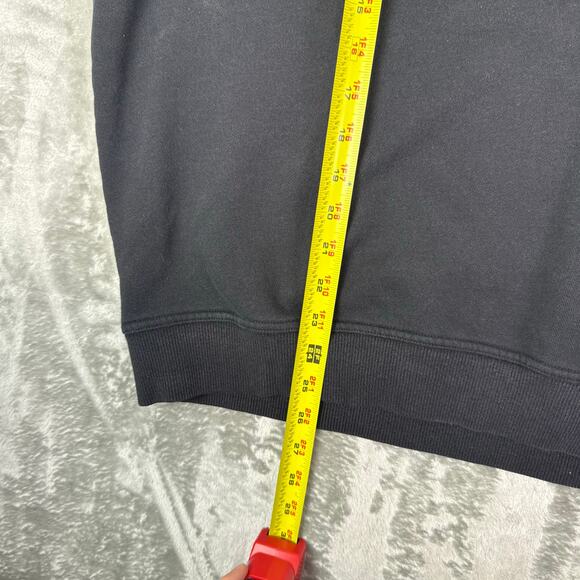 VTG Y2K Fila black 1/4 zip streetwear sportswear pullover sweatshirt mens XL - Picture 6 of 6